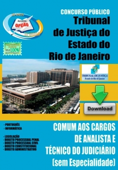 Tribunal de Justiça do Estado / RJ-TÉCNICO E ANALISTA JUDICIÁRIO 