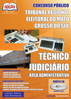 Tribunal Regional Eleitoral / MS-TÉCNICO JUDICIÁRIO - ÁREA ADMINISTRATIVA