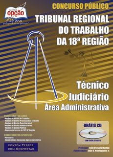 TRT 18ª Região / GO-TÉCNICO JUDICIÁRIO - ÁREA ADMINISTRATIVA