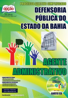 Defensoria Pública do Estado / BA (DPE/BA)-AGENTE ADMINISTRATIVO