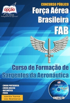 Força Aérea Brasileira (FAB)-CURSO DE FORMAÇÃO DE SARGENTOS DA AERONÁUTICA