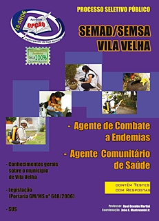 Vila Velha/ES-AGENTE COMUNITÁRIO DE SAÚDE E AGENTE DE COMBATE A EPIDEMIAS
