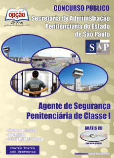 Secr. de Adm. Penitenciária - SP/SAP-AGENTE DE SEGURANÇA PENITENCIÁRIA CLASSE I