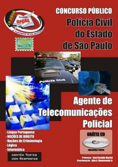 Polícia Civil/SP-AGENTE DE TELECOMUNICAÇÕES