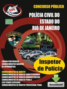 Polícia Civil do Rio de Janeiro-INSPETOR DE POLÍCIA