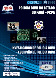 Polícia Civil do Estado do Pará-INVESTIGADOR DE POLÍCIA CIVIL / ESCRIVÃO DE POLÍCIA CIVIL