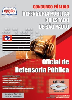 Defensoria P�a do Estado de S�Paulo-OFICIAL DE DEFENSORIA-AGENTE DE DEFENSORIA - COMUM A TODOS OS CARGOS