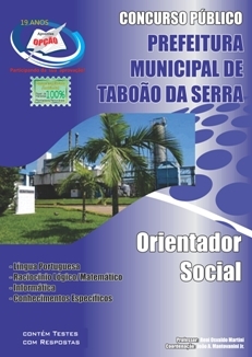 Taboão da Serra-ORIENTADOR SOCIAL-AUXILIAR DE CLASSE