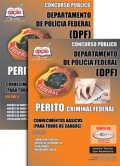 POLÍCIA FEDERAL / PERITO-PERITO CRIMINAL FEDERAL - JOGO COMPLETO