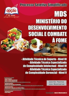 MDS - Min. do Desenvolvimento  Social-PROCESSO SELETIVO SIMPLIFICADO