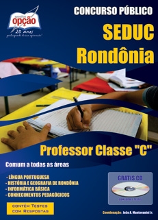 SEDUC - Rondônia-PROFESSOR CLASSE C