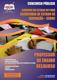 SEDUC-PA-PROFESSOR DE ENSINO RELIGIOSO-PROFESSOR DE EDUCAÇÃO ESPECIAL