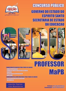 SEDU-ES-PROFESSOR MAPB-PROFESSOR DE MATEMÁTICA-PROFESSOR DE LÍNGUA PORTUGUESA