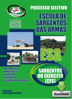 Escola de Sargentos das Armas (ESA)-SARGENTOS DO EXÉRCITO ( CFS )