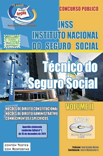 Instituto Nacional do Seguro Social (INSS)-TÉCNICO DO SEGURO SOCIAL- VOL II-TÉCNICO DO SEGURO SOCIAL- VOL I-INSS- TÉCNICO DO SEGURO SOCIAL