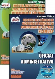 Apostila Concurso Oficial Administrativo HC - FM - USP - SP