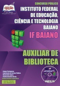 Apostila Concurso IF Baiano - BA | Auxiliar de Biblioteca - 2015