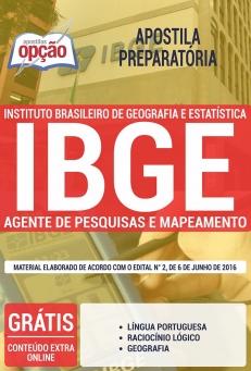 Apostila Preparatória IBGE-AGENTE DE PESQUISAS E MAPEAMENTO