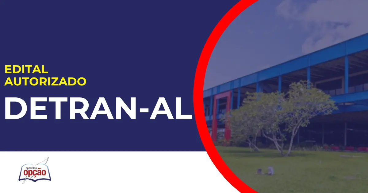 Instituição do concurso Detran AL.