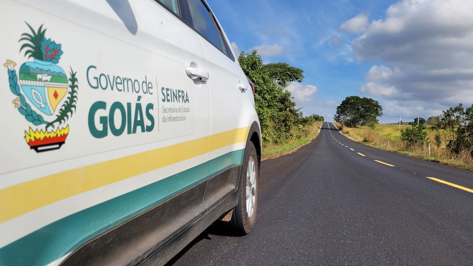 Carro do aprovado no concurso Seinfra GO