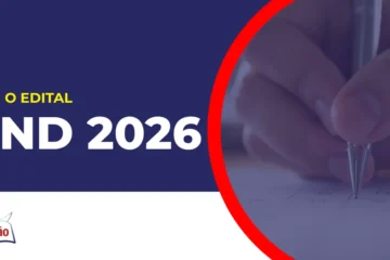 Imagem com fundo azul divulgando o Prova Nacional Docente 2026