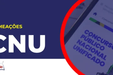 Imagem com fundo azul divulgando o CNU 2027