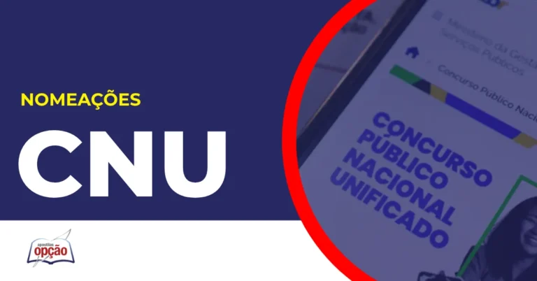 Imagem com fundo azul divulgando o CNU 2027