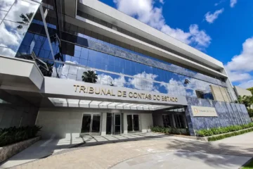 Fachada do tribunal de contas do Rio Grande do Sul TCE RS, onde vão trabalhar os aprovados no concurso TCE RS.