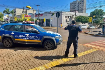 Viatura da guarda Municipal de São Miguel do Iguaçu. Vagas estão abertas para o concurso Prefeitura de São Miguel do Iguaçu no cargo de Guarda Municipal.