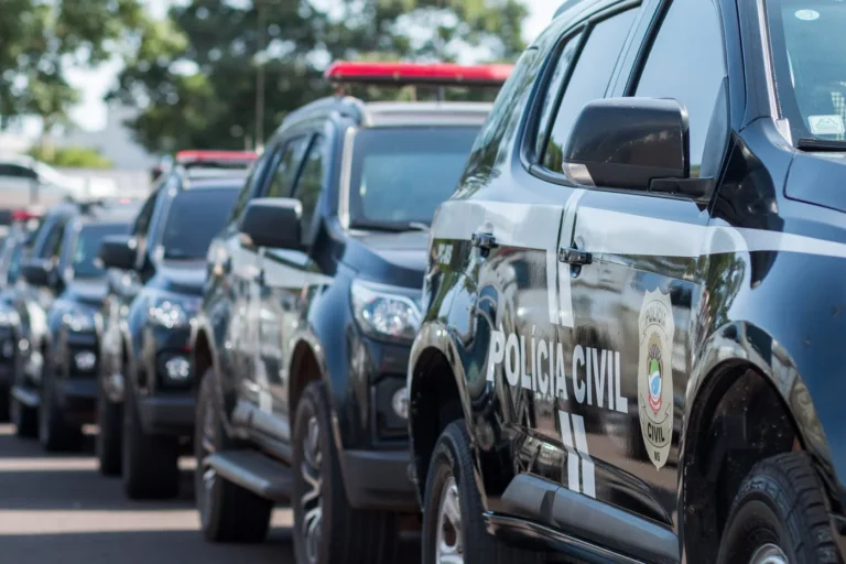 Viatura da polícia civil do Mato Grosso do Sul. Onde candidatos do concurso PC MS vão trabalhar.