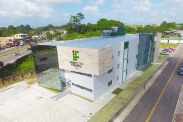 Fachada do Instituto Federal do Pará, onde os candidatos do concurso IFPA vão trabalhar.