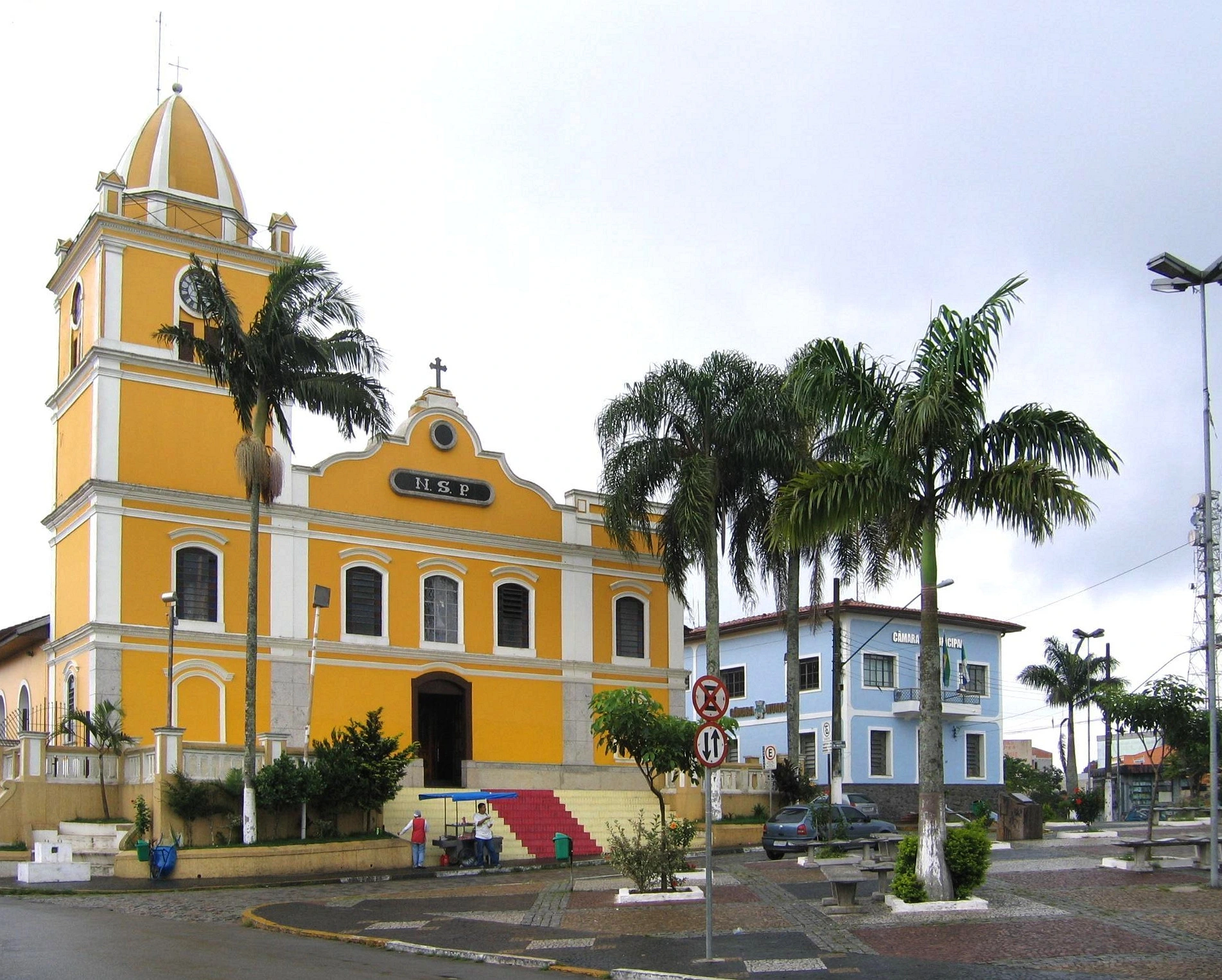 Igreja de Itapecerica da Serra, onde os candidatos do Concurso Prefeitura de Itapecerica da Serra.