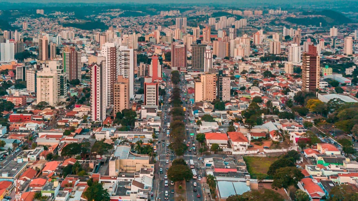 Cidade de Jundiaí, onde os candidatos do concurso Prefeitura de Jundiaí vão trabalhar.