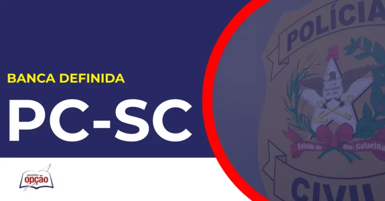 Logo Polícia Civil do Estado de Santa Catarina. Concurso Polícia Civil SC.