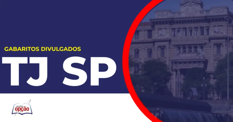 TJ SP. Concurso TJ SP Escrevente