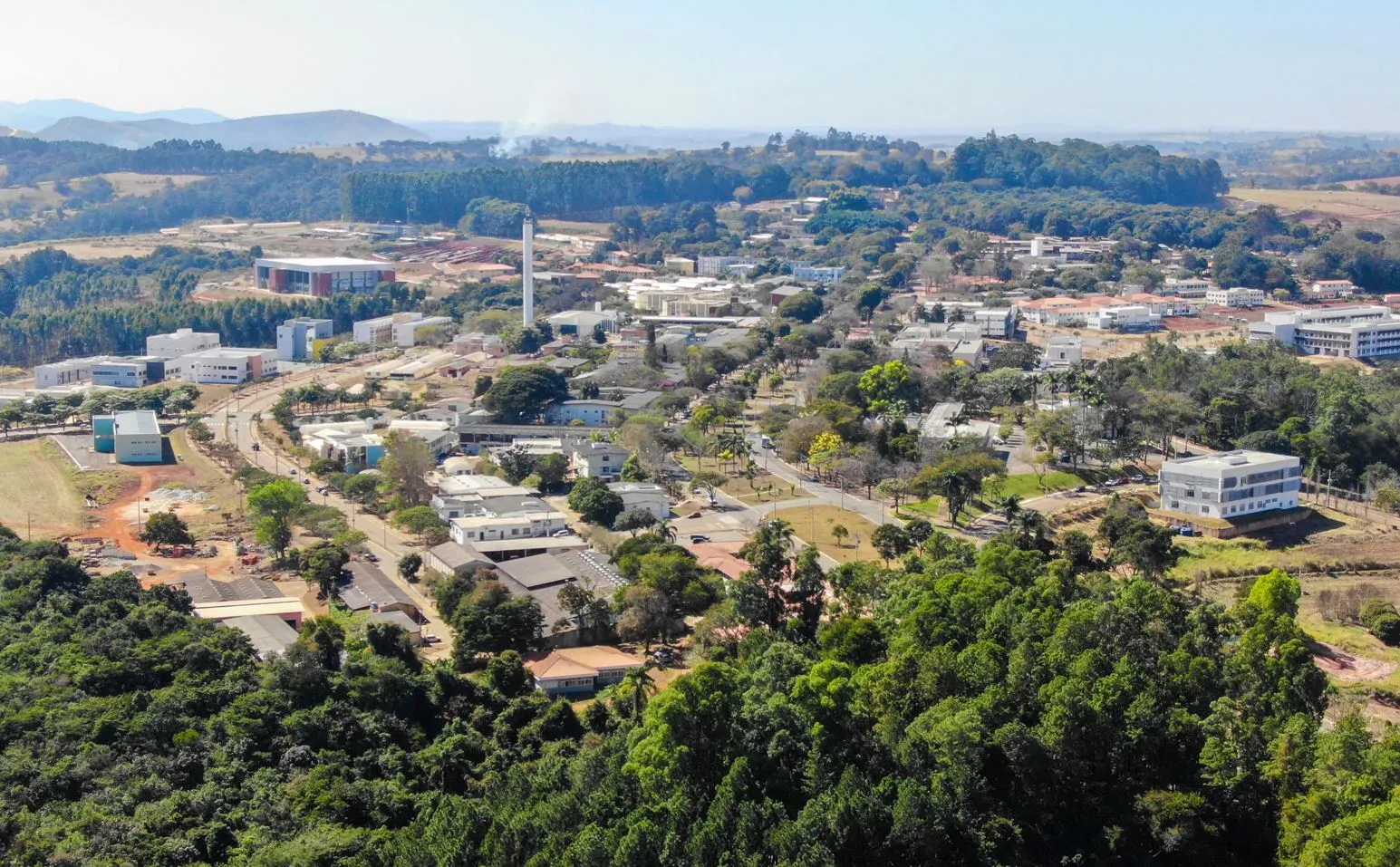Campis da UFLA, onde os candidatos do concurso UFLA vão trabalhar.