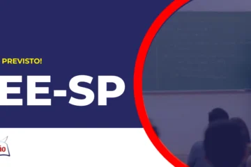 Professor em sala de aula. Concurso SEE SP 2026