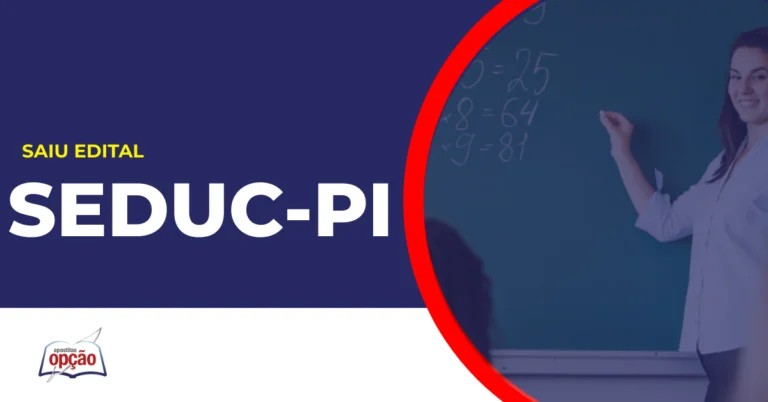 Professora em sala de aula. Concurso Seduc PI