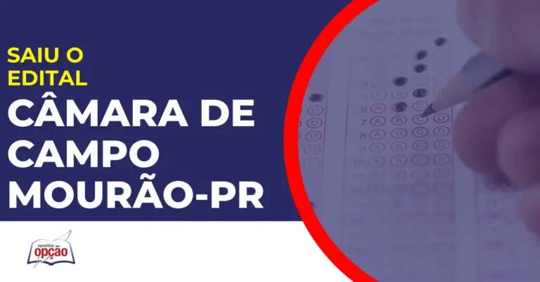 concurso Câmara de campo Mourão