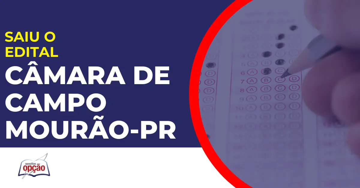 concurso Câmara de campo Mourão