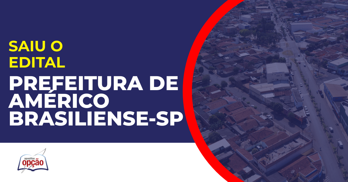 concurso prefeitura de américo brasiliense