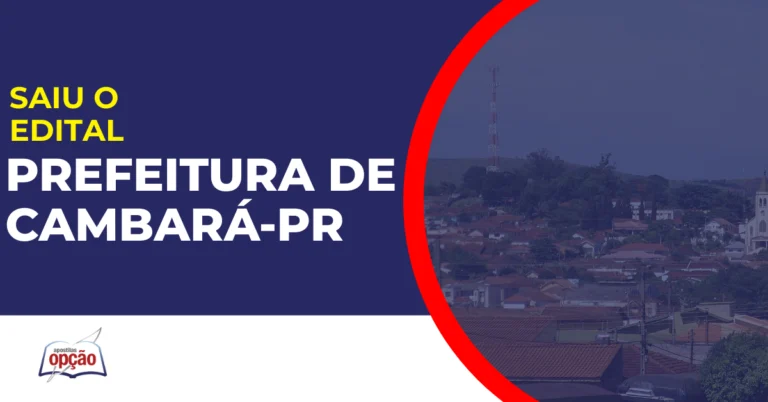 concurso prefeitura de cambará