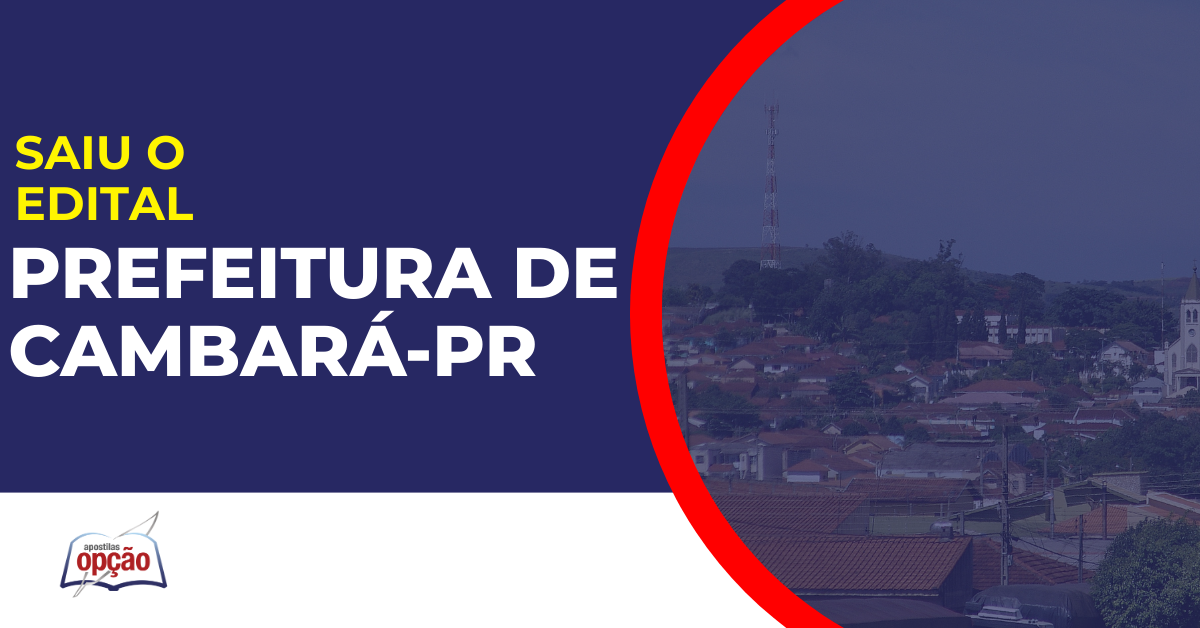 concurso prefeitura de cambará