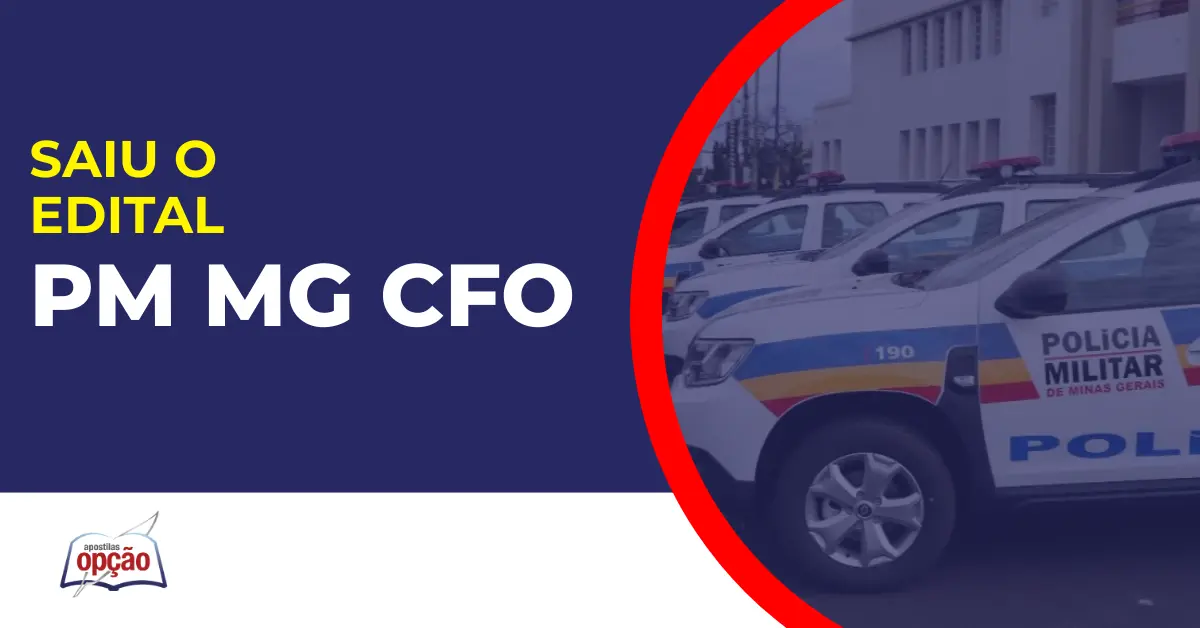 concurso pm mg cfo 2025