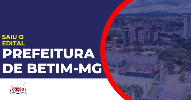 Cidade de Betim MG. Concurso Prefeitura de Betim.