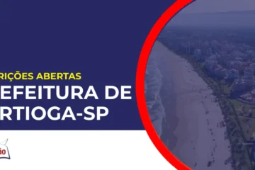 Orla da praia Bertioga em Sp. Concurso Prefeitura de Bertioga.