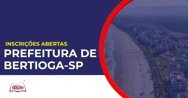 Orla da praia Bertioga em Sp. Concurso Prefeitura de Bertioga.