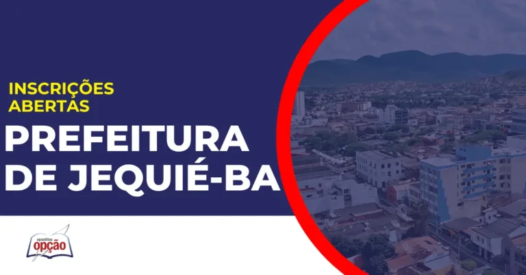 Cidade de Jequié/Ba. Concurso Prefeitura de Jequié.