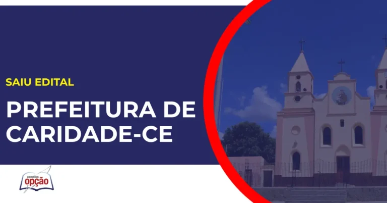 Igreja Matriz de Caridade no Ceará. Concurso Prefeitura de Caridade-CE.
