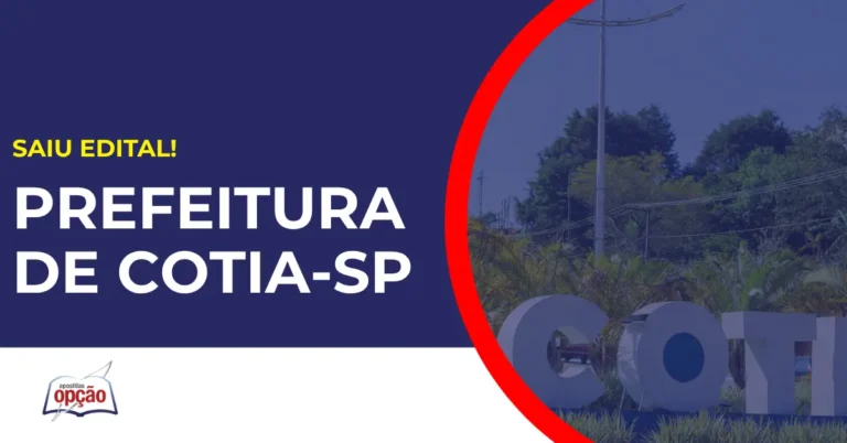 Cidade de Cotia SP. Concurso Prefeitura de Cotia.